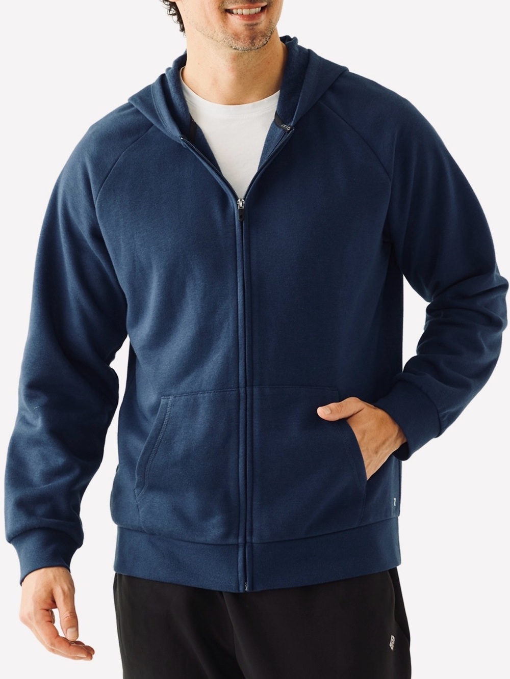 NWT Zelos for Belk Men's Navy Zip-Up Hoodie Size Medium